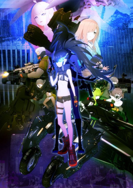 BLACK ROCK SHOOTER DAWN FALL poster