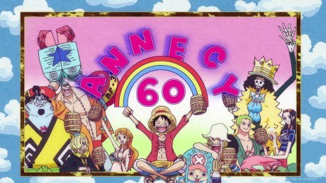 One Piece: Annecy Festival 60th Anniversary poster