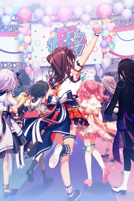 BanG Dream! Girls Band Party! 5th Anniversary Animation -CiRCLE THANKS PARTY!- poster
