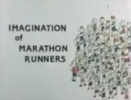 IMAGINATION of MARATHON RUNNERS poster