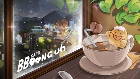 BBOONG-UH CAFE poster