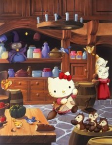 Hello Kitty no Cinderella poster