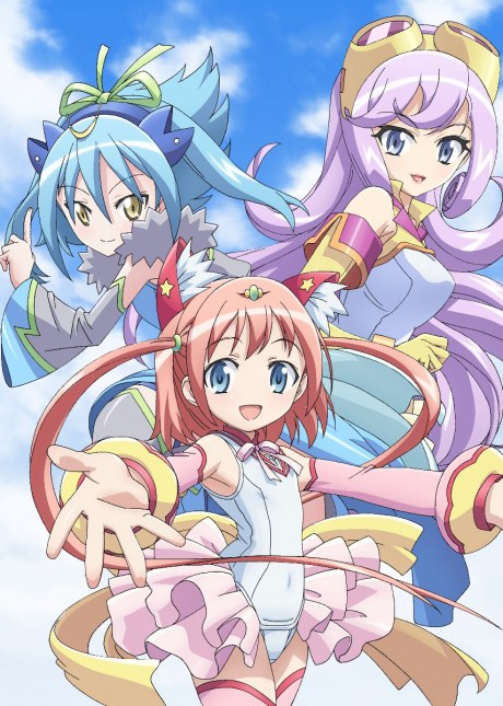 Maji de Otaku na English! Ribbon-chan: Eigo de Tatakau Mahou Shoujo - the TV poster