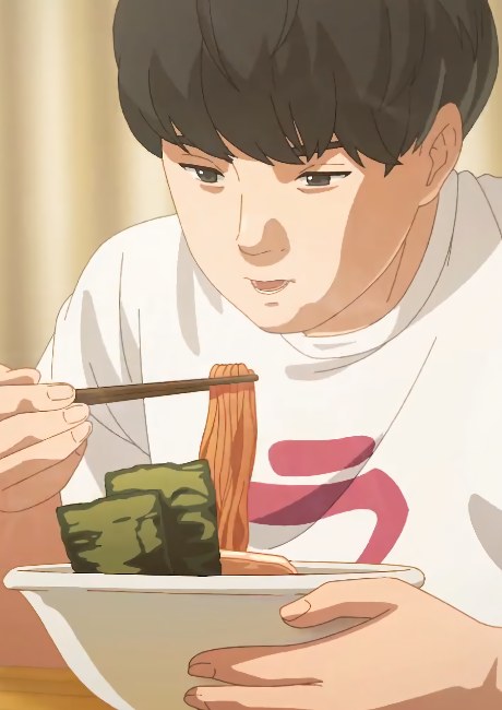 Shinya Ramen no Yuuwaku: SUNTORY Karada wo Omou All-Free CM poster