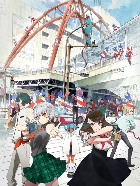 Gatchaman Crowds insight poster