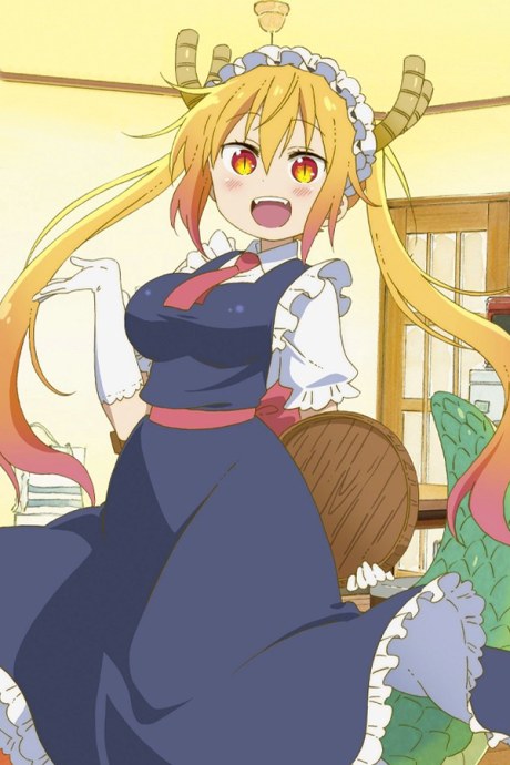 Miss Kobayashi's Dragon Something poster