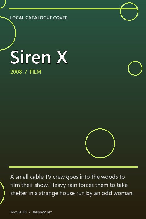 Siren X poster