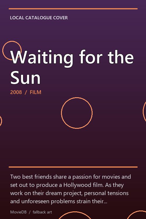 Waiting for the Sun poster