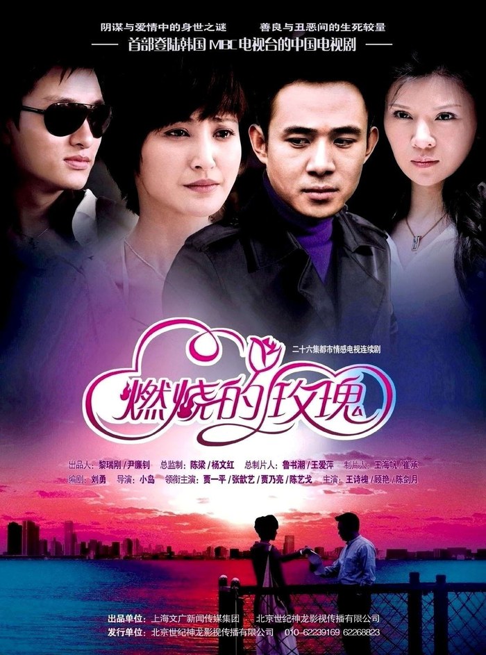 Burning Rose poster