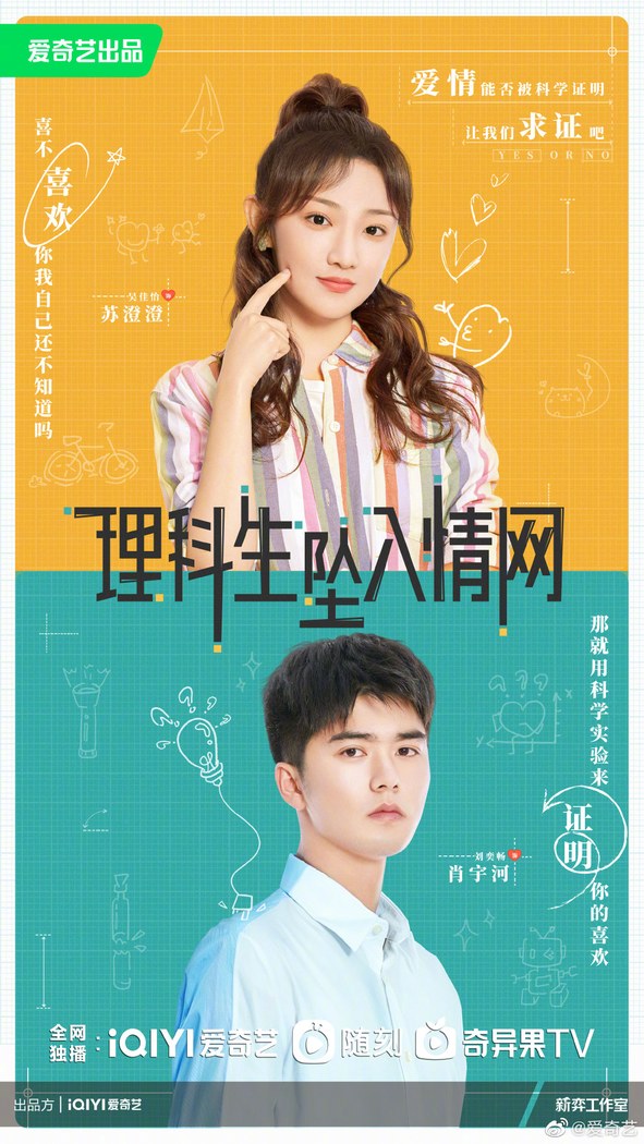 The Science of Falling in Love poster