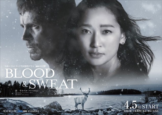 BLOOD & SWEAT poster
