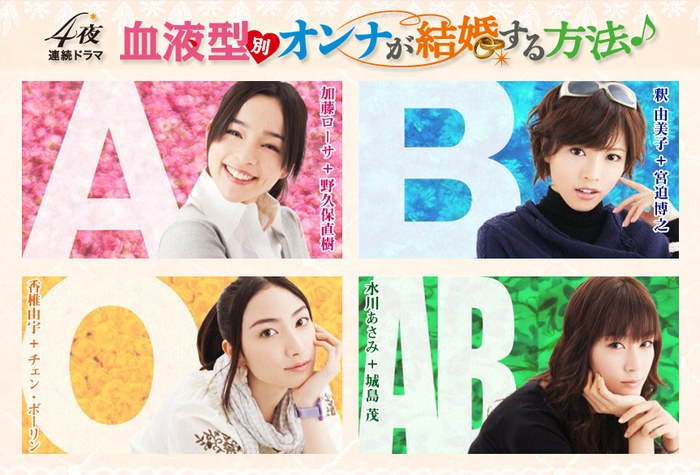 血液型別オンナが結婚する方法 poster