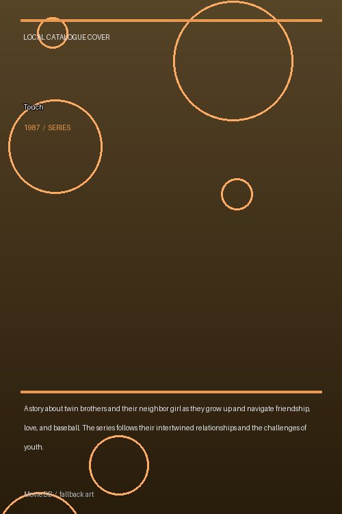 Touch poster